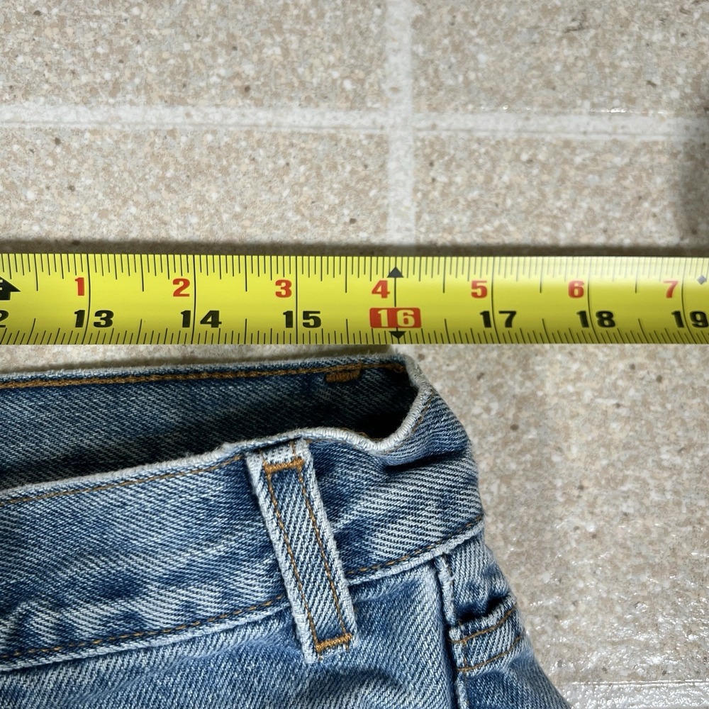 Vintage Levi's 550 Relaxed Fit Jeans Men's 32x30 Blue Denim Made in Mexico Red T - Picture 12 of 12